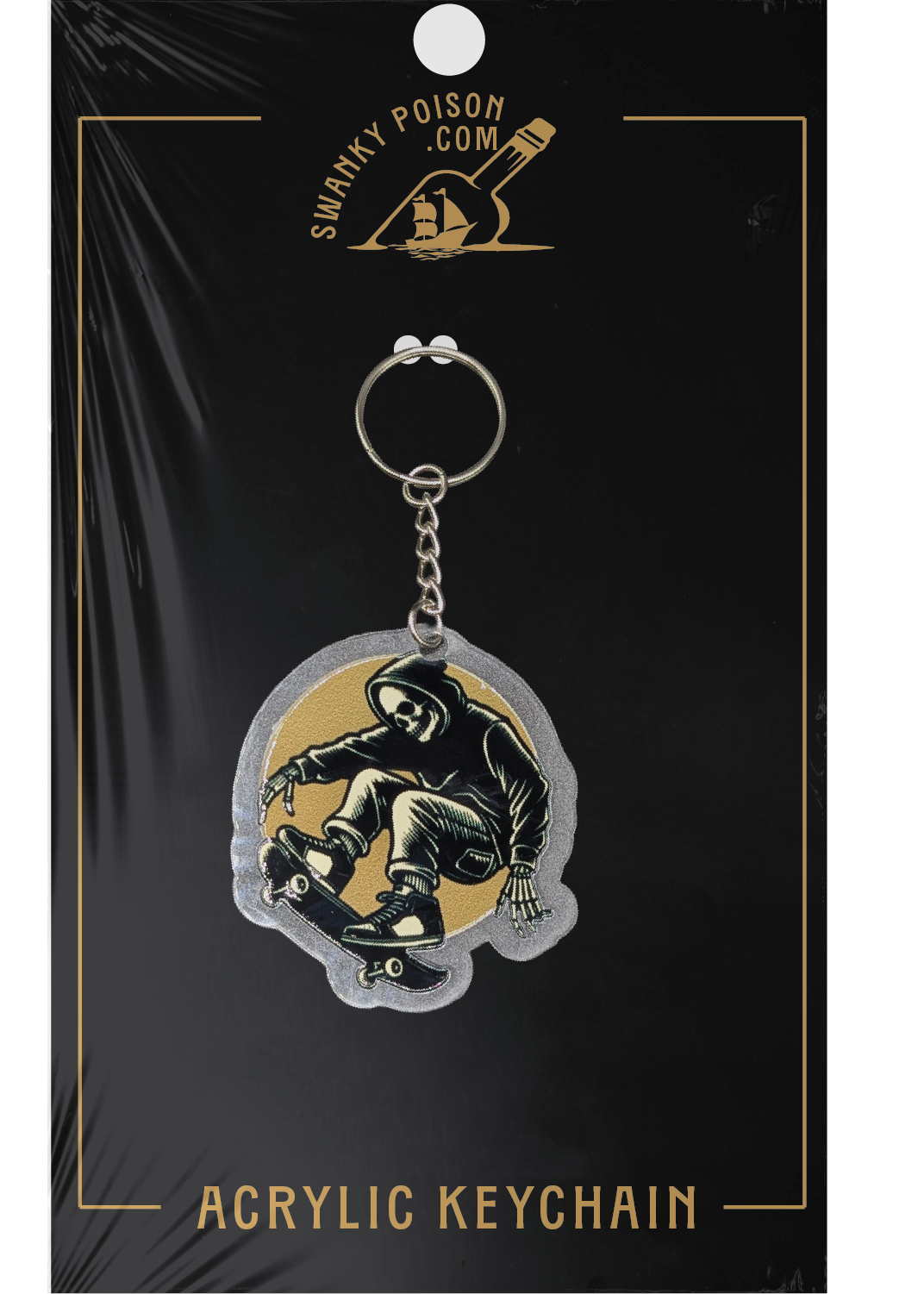 Buckle up Buttercup Keychain