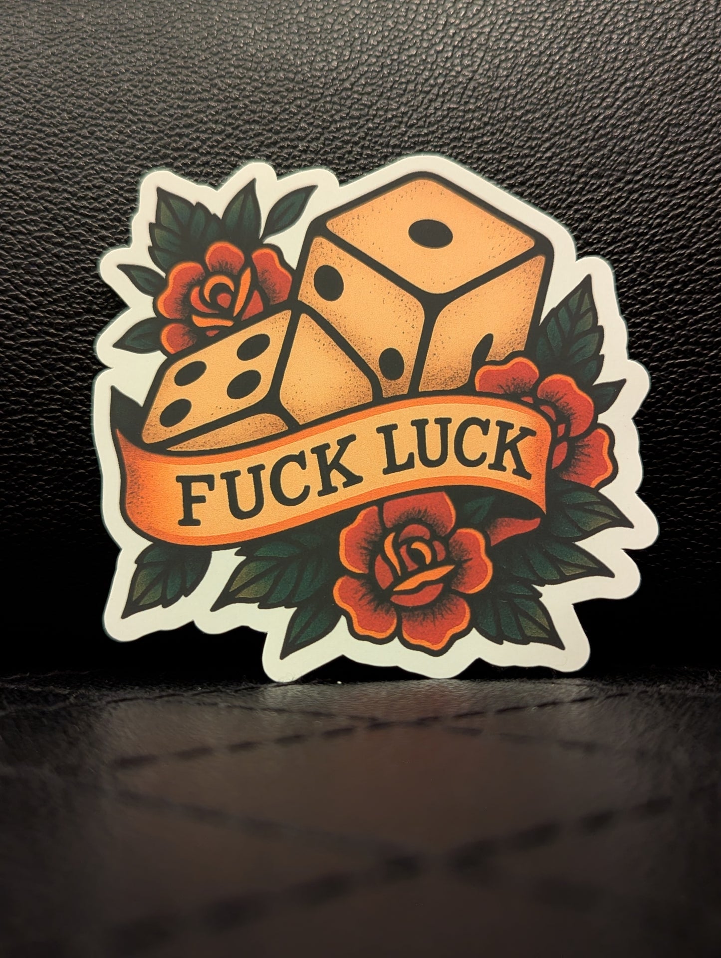 Fuck Luck Sticker